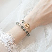 【天然綠幽靈手鏈-轉運招財-1款/組】聚寶盆轉運珠招財運水晶手串包金不過敏不褪色-90202 歷史價格詳細信息