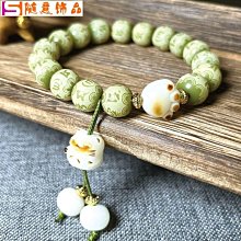 六字箴言真菩提根散珠圓珠雕刻DIY手串六字真言盤玩佛珠念珠訂制 歷史價格詳細信息