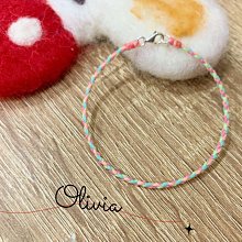 Olivia。手作 -蠶絲蠟線祈福手環、～可愛小馬上有錢~兒童款。親子款 歷史價格詳細信息