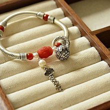 南紅手串圓珠單圈火焰紋四川涼山瓦西柿子紅保山女款 歷史價格詳細信息