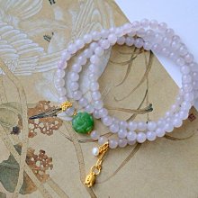 5mm天然和田玉 /和闐玉-藕粉. 蜜蠟棗珠銀蓮蓬設計多圈手串s 歷史價格詳細信息