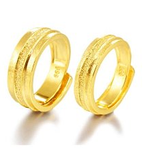 999足金扭結黃金戒指素圈戒指男女情侶款對戒純金送女友生日禮物 歷史價格詳細信息