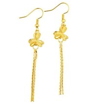 18k金流蘇耳線長款diy配件材料百搭珍珠小流蘇女黃金耳墜耳環耳釘-佳藝居 歷史價格詳細信息