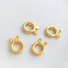 宏雲Hongyun-th-(5pcs) 金色吊墜招財納福沙金小掛件 中國風紅繩飾品配件手鍊diy手工編織 歷史價格詳細信息