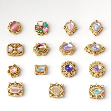 宏雲Hongyun-th-(5pcs) 金色吊墜招財納福沙金小掛件 中國風紅繩飾品配件手鍊diy手工編織 歷史價格詳細信息