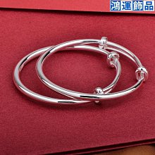 9999純銀手鐲 螺紋扭麻花韓國時尚款推拉銀手鐲女 送女友閨蜜禮物-鴻運飾品 歷史價格詳細信息