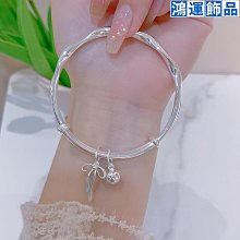 莫比烏斯環銀手鐲9999純銀手環鐲子送女友情人節七夕新年生日禮物 歷史價格詳細信息