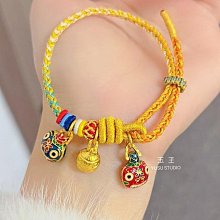 【金店同款】越南沙金平安貔貅納福虎眼招財轉運手串七夕禮物男款 歷史價格詳細信息