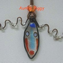 豬豬姨陶屋~雪人項鍊~雪人鑲嵌玻璃掛飾~~SNOWMAN~雪人掛飾~ 歷史價格詳細信息