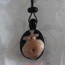 豬豬姨陶屋~貓頭鷹~貓頭鷹玻璃項鍊~Handmade by Auntie Piggy~ 歷史價格詳細信息