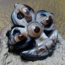 【聚能量】天然精雕正金橘滿絲銅順鈦晶神獸貔貅,玻璃淨透晶體,效應佳。有墬孔 36.45mm/20.6gm。03788 歷史價格詳細信息