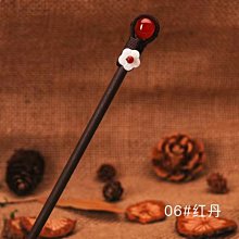 新品飾品 黑檀木簪子手工玉簪花漢古裝岫玉古風玉蘭花古典髮簪流蘇步搖 下標前聯繫客 歷史價格詳細信息