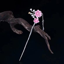 宮廷步搖簪古裝漢服配飾民族古風發飾頭飾長流蘇苗銀發簪頭釵女-新店特惠 歷史價格詳細信息