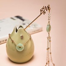 漢服頭飾流蘇發簪古風發飾盤發簪子步搖古裝發叉配飾發冠飾品包郵-新店特惠 歷史價格詳細信息