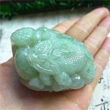 天然黃翡翠龍把件手玩件a貨水潤精雕大件手感好帶證37 歷史價格詳細信息