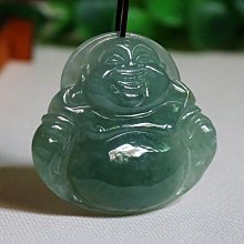 翡翠佛公吊墜彌勒佛  18k鑲嵌天然翡翠笑佛玉佛 歷史價格詳細信息
