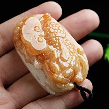 天然翡翠A黃翡黃金馬~馬到成功付賴泰安證書出清下單在打6折 歷史價格詳細信息