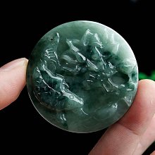 翡翠荷花吊墜室外自然光拍攝品質看尺寸20✖️28.4✖️9.6mm 翡翠 飾品 收藏【二手】【微淵古董】-3989 歷史價格詳細信息