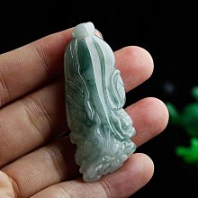 緬甸老翡翠，老掛件，手把件，民問收藏品，清代老物件，做工精細，油潤細膩，手感好，純手工雕刻 舊藏 古玩 翡翠 二手【八方進寶】-1327 歷史價格詳細信息