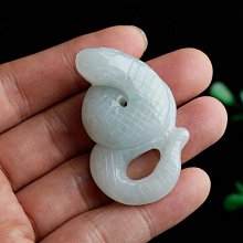 生肖猴翡翠吊墜 古玩 老物件 舊藏 -4725 歷史價格詳細信息