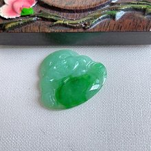 0915冰種帶黃翡觀音～天然老坑A貨翡翠～啟京翡翠 歷史價格詳細信息