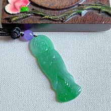 0929冰種帶陽綠幸運草一對～天然老坑A貨翡翠～啟京翡翠 歷史價格詳細信息