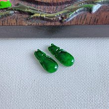 1014冰種飄陽綠古龍平安扣～天然老坑A貨翡翠～啟京翡翠 歷史價格詳細信息