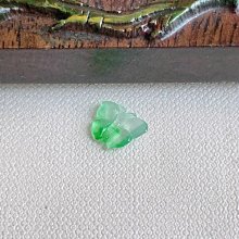 1015冰種陽綠樹葉～天然老坑A貨翡翠～啟京翡翠 歷史價格詳細信息