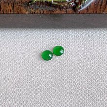 1022 天然翡翠A貨冰綠種算盤珠 歷史價格詳細信息