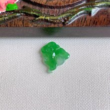 1022 天然翡翠A貨冰綠種算盤珠 歷史價格詳細信息