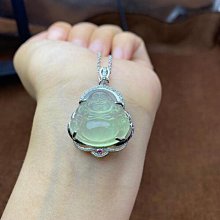 天然緬甸老坑A貨翡翠吊墜冰種飄綠花如意掛件玉石墜子 歷史價格詳細信息