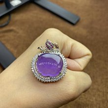 #玉石天然緬甸翡翠藍紫種老卡5圓珠項鏈108顆 和田玉 玉石 文玩 -5563 歷史價格詳細信息