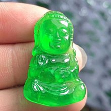 冰種辣陽綠蛋面尺寸12.6-8.4-5.1mm 克重:0.91g 翡翠 飾品 收藏【二手】【祈福閣】-588 歷史價格詳細信息