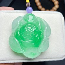 【天然緬甸玉A貨 冰種 滿綠 飄花 玉猴騰祥(代代封侯) 翡翠擺件(把件)】附【臺灣–國際珠寶鑑定証書】順昌Y405 歷史價格詳細信息