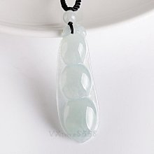 A貨天然翡翠玉四季豆長命百歲鎖笑彌勒佛吊墜掛件YPS24522-31 歷史價格詳細信息