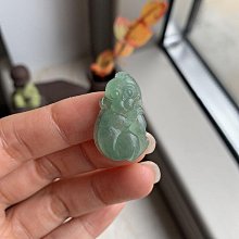 天然A貨翡翠玉猴子吊墜 老坑緬甸玉石靈猴玉墜十二生肖猴玉佩掛件 歷史價格詳細信息