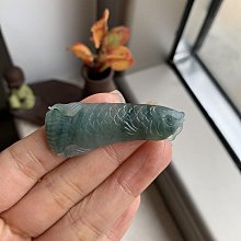 天然a貨翡翠魚躍龍門冰種玉石掛件吊墜三件都是種水很好的，冰冰的小掛件。都打了吊墜孔，冰種透 歷史價格詳細信息