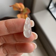 天然緬甸A貨翡翠冰潤水足冰種小福豆吊墜現貨 毛貨 價格比較,價格查詢,歷史價格詳細信息
