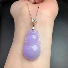 #玉石天然緬甸翡翠藍紫種老卡5圓珠項鏈108顆 和田玉 玉石 文玩 -5563 歷史價格詳細信息