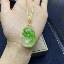 天然翡翠如意吊墜a貨老坑種水潤精雕促銷帶證43 歷史價格詳細信息