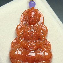 天然緬甸翡翠玉觀音男女款 真玉觀音項鍊 辣色觀音玉石玉佩吊墜 歷史價格詳細信息