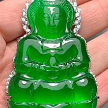 冰種觀音翡翠吊墜危料A貨天然翡翠玉石觀音菩薩玉墜玉佩掛件 尺寸約35*23*3，冰種翡翠 歷史價格詳細信息