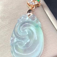 天然緬甸翡翠冰種老坑A貨飄綠玉米玉石吊墜玉掛件墜子 歷史價格詳細信息
