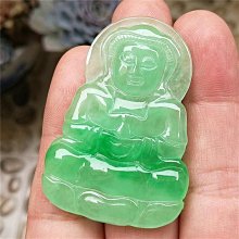 天然A貨翡翠玉觀音玉墜吊墜 陽綠玉觀音玉石吊墜男款 9143 歷史價格詳細信息