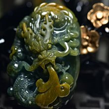 天然翡翠A貨玉石虎掛件生肖虎玉石藍水玉佩 歷史價格詳細信息