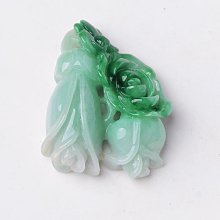 老坑冰糯種陽綠淡紫羅蘭春彩鸚鵡吊墜A貨翡翠掛件送證 歷史價格詳細信息