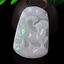 生肖猴翡翠吊墜 古玩 老物件 舊藏 -4725 歷史價格詳細信息