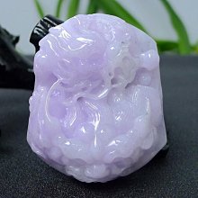 緬甸天然A貨翡翠吊墜玉器-老坑冰糯種滿色辣綠生意興隆龍牌吊墜 歷史價格詳細信息