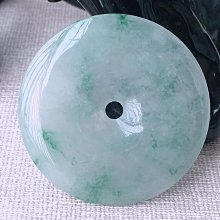 天然翡翠a冰糯飄花扣子一首走 和田玉 玉石 收藏 -864 歷史價格詳細信息