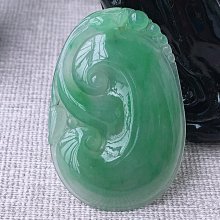 老坑冰糯種滿綠生肖羊牌掛墜四會A貨翡翠玉羊吊墜包證 歷史價格詳細信息